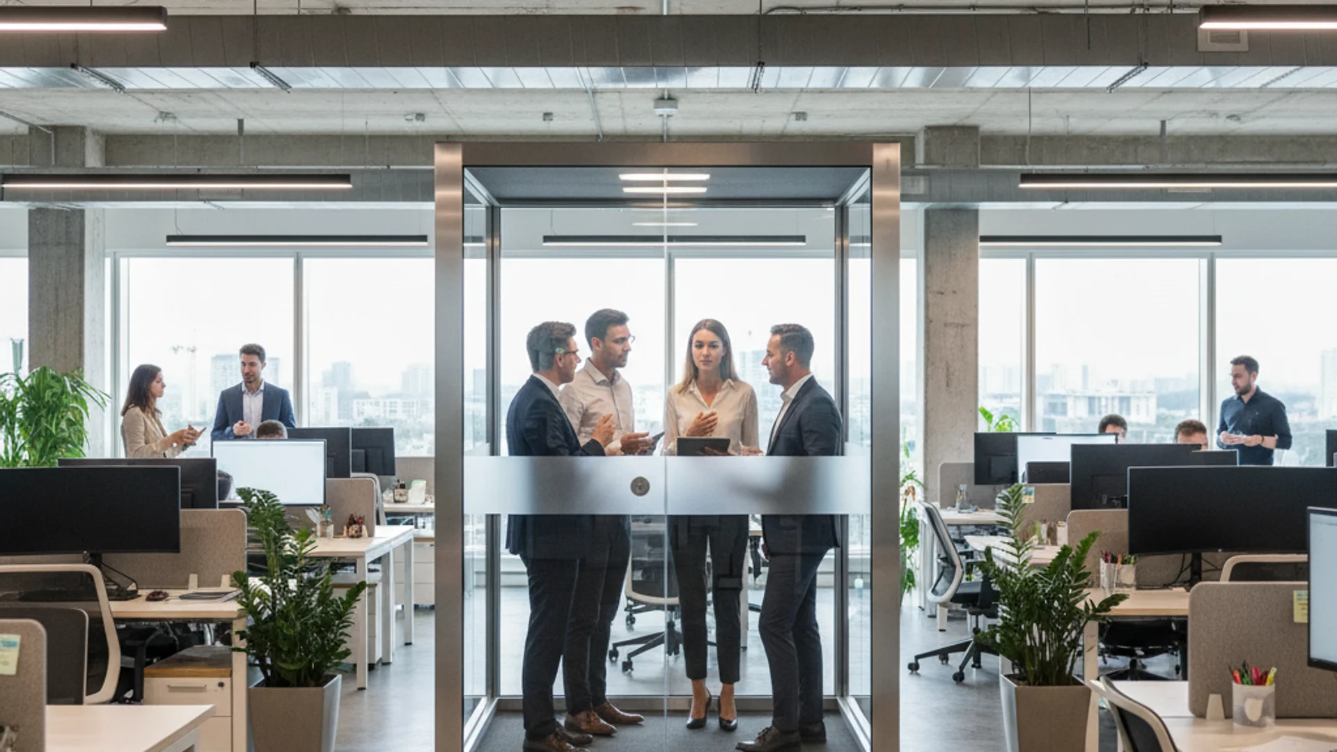 Кабіни для переговорів: приватність та комфорт