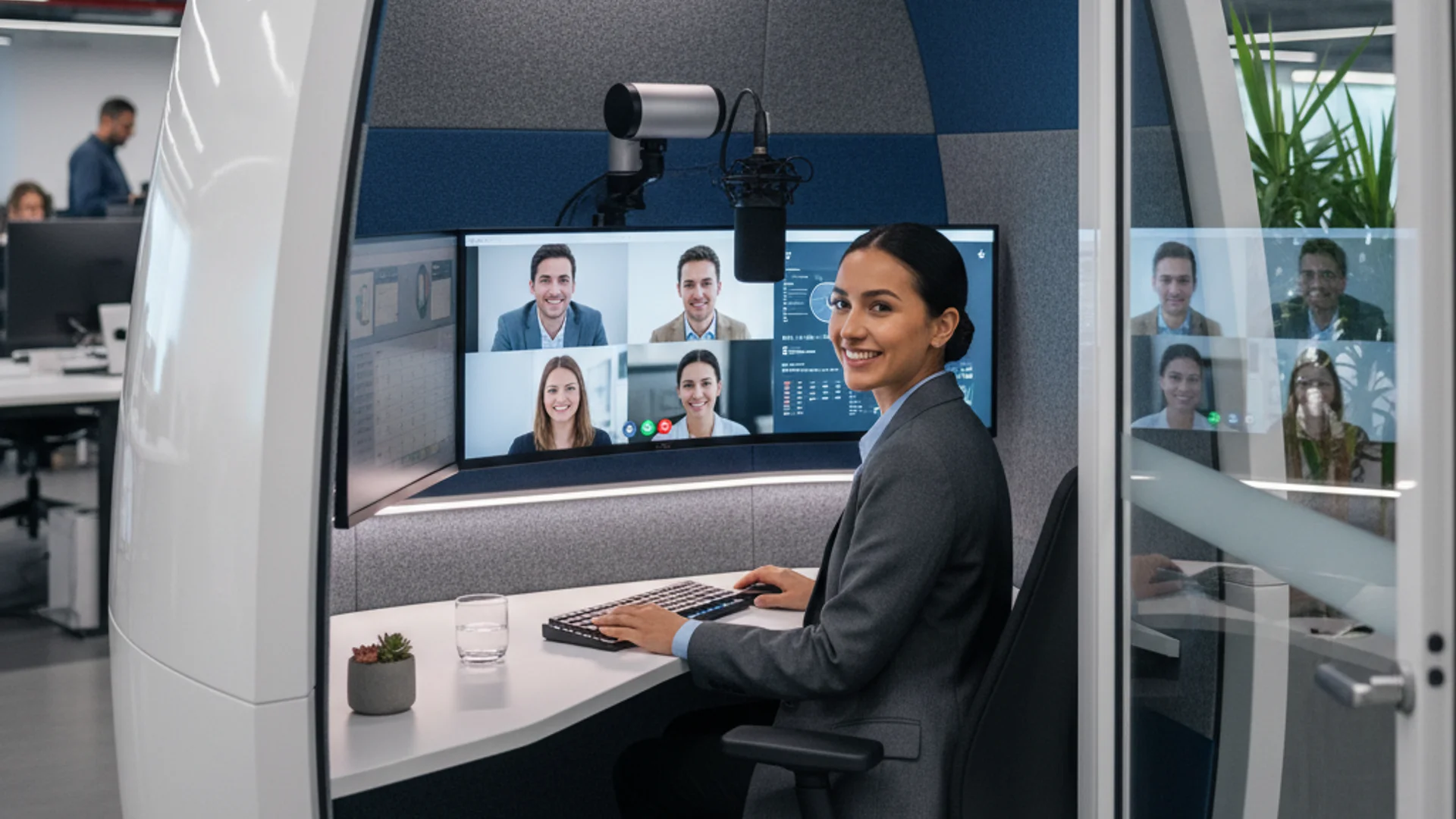 Zoom-кабіна для офісу